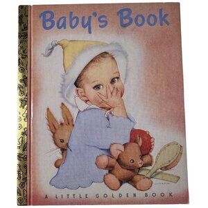 Vintage Little Golden Book Babys 50th Anniversary Illustrated Bob Smith 1993